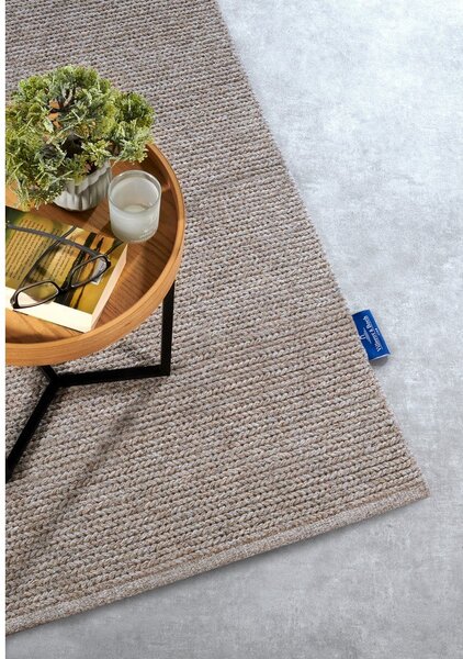 Светлокафява ръчно изработена вълнена пътека 80x200 cm Francois – Villeroy&Boch