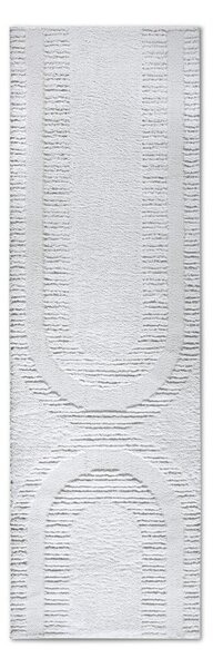 Кремава пътека 80x240 cm Bartoux Cream White – Elle Decoration