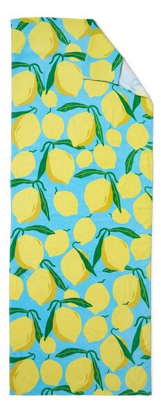 Памучна плажна кърпа 92x180 cm Lemons Lounger – Catherine Lansfield