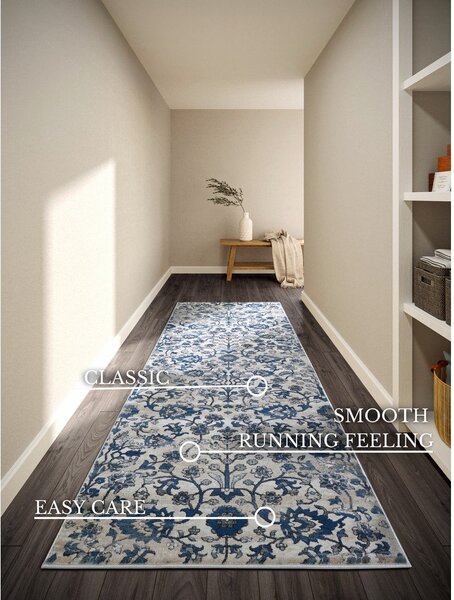 Синьо-кремава пътека 80x240 cm Ernest – Villeroy&Boch