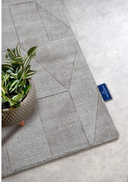 Сива ръчно изработена вълнена пътека 80x250 cm Ursule – Villeroy&Boch