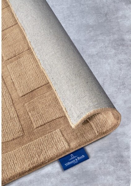 Бежова ръчно изработена вълнена пътека 80x250 cm Alexis – Villeroy&Boch