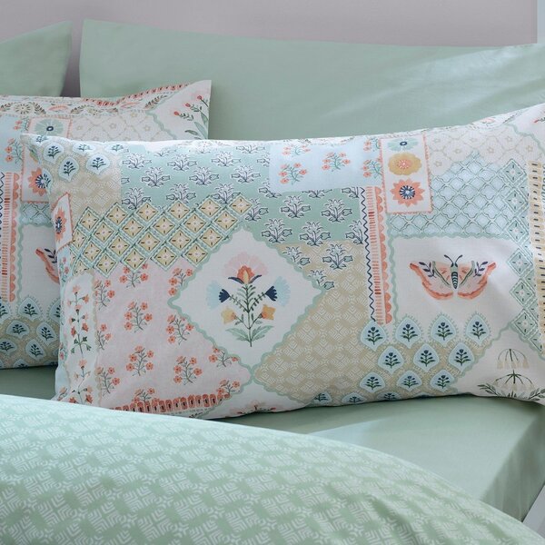 Единично спално бельо 135x200 cm Folk Patchwork – Catherine Lansfield
