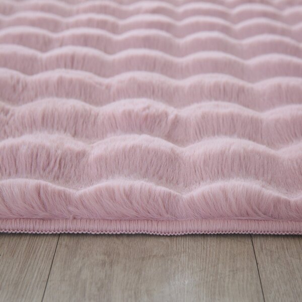 Светлорозова пътека подходяща за пране 80x250 cm Ambiance – Ayyildiz Carpets
