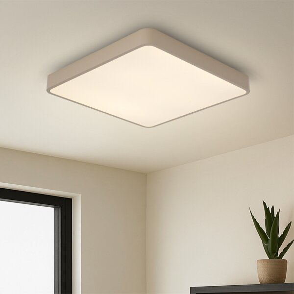 Brilagi - LED таванна плафониера POOL LED/48W/230V 3000/4000/6000K 50x50 см бежова