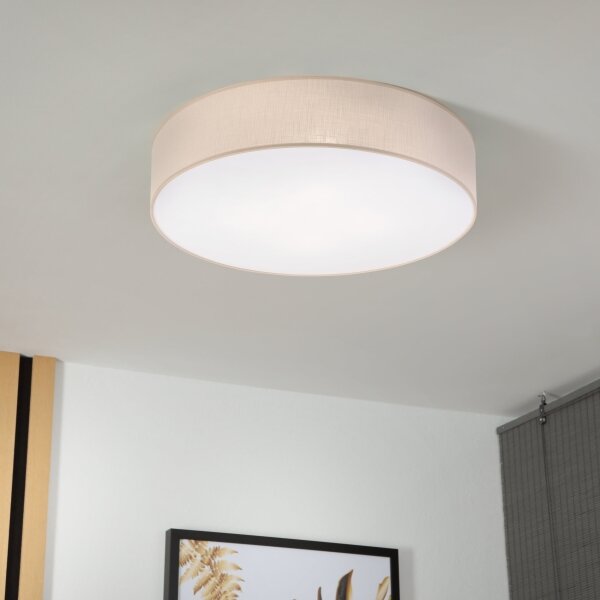 Brilagi - LED таванно осветително тяло SIRIJA 4xE27/60W/230V Ø 60 см бежово