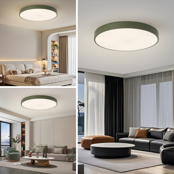Brilagi - LED таванно осветително тяло POOL LED/100W/230V 3000/4000/6000K 80 см зелено