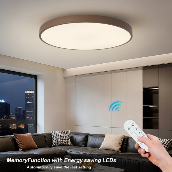 Brilagi-LED Димируемо осветително тяло POOL SMART LED/128 Вт/230 В 100 см Wi-Fi Tuya+ДУ кафяво