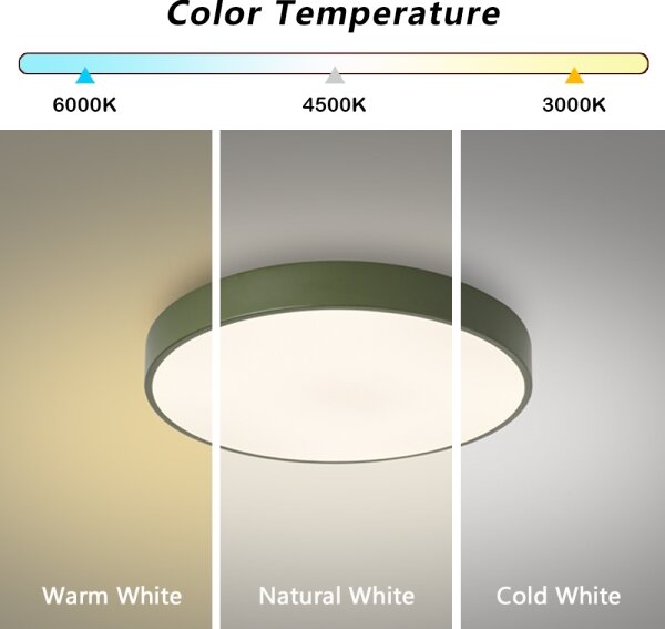 Brilagi - LED таванно осветително тяло POOL LED/60W/230V 3000/4000/6000K 50 см зелено