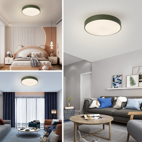 Brilagi - LED таванно осветително тяло POOL LED/60W/230V 3000/4000/6000K 50 см зелено