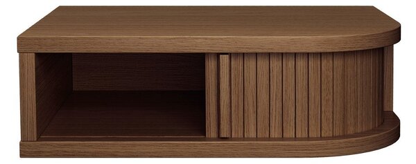 Кафяво нощно шкафче от орех Farsta – Woodman