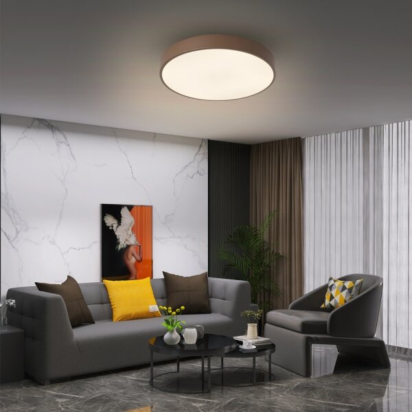Brilagi - LED таванно осветително тяло POOL LED/48W/230V 3000/4000/6000K 40 см кафяво