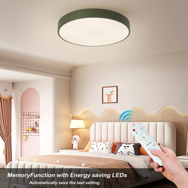 Brilagi - димируем LED плафон POOL LED/60W/230V 3000-6000K 50 cm зелен+ДУ