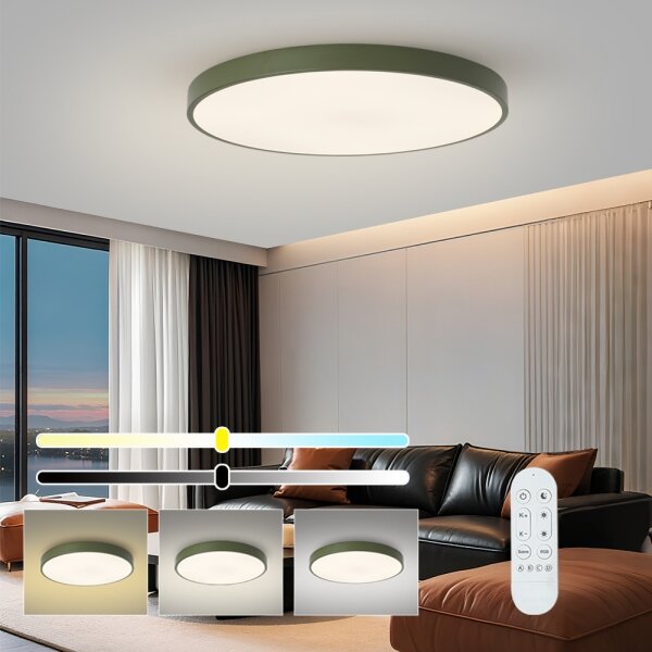 Brilagi-LED Димируемо осветително тяло POOL SMART LED/100W/230V 80 см Wi‑Fi Tuya + дистанционно управление зелено
