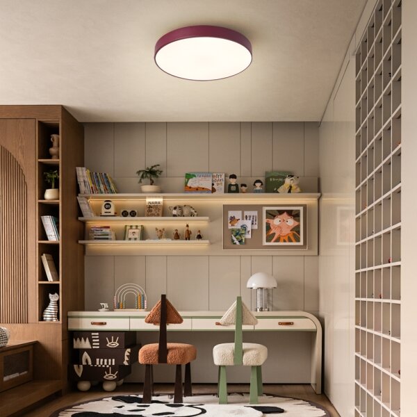 Brilagi - LED таванно осветително тяло POOL LED/36W/230V 3000/4000/6000K 30 cm бордо