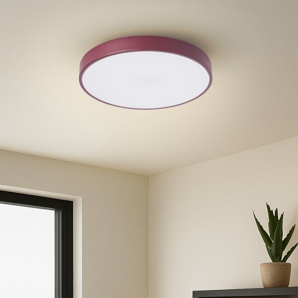 Brilagi - LED таванно осветително тяло POOL LED/36W/230V 3000/4000/6000K 30 cm бордо