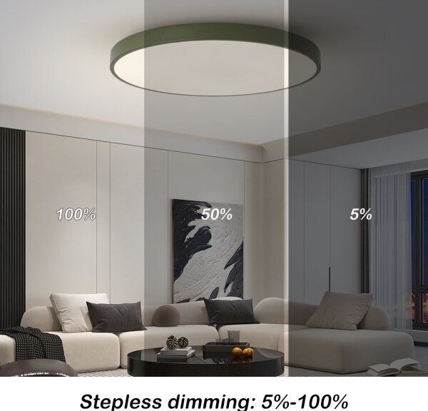 Brilagi-LED Димируемо осветително тяло POOL SMART LED/100W/230V 80 см Wi‑Fi Tuya + дистанционно управление зелено