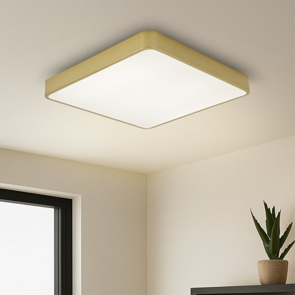 Brilagi - LED таванно осветително тяло POOL LED/36W/230V 3000/4000/6000K 40x40 см златисто