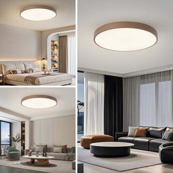 Brilagi - LED таванно осветително тяло POOL LED/100W/230V 3000/4000/6000K 80 см кафяво