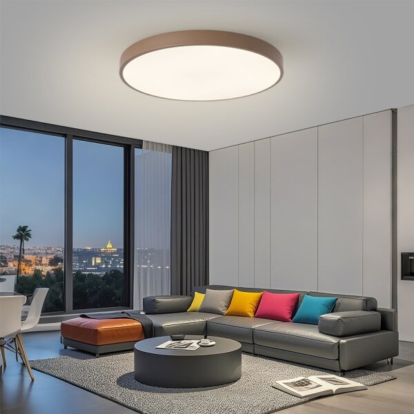 Brilagi - LED таванно осветително тяло POOL LED/100W/230V 3000/4000/6000K 80 см кафяво