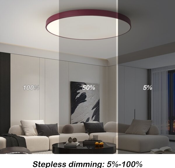 Brilagi-LED Димируемо осветително тяло POOL SMART LED/100W/230V 80 cm Wi-Fi Tuya+ДУ бордо