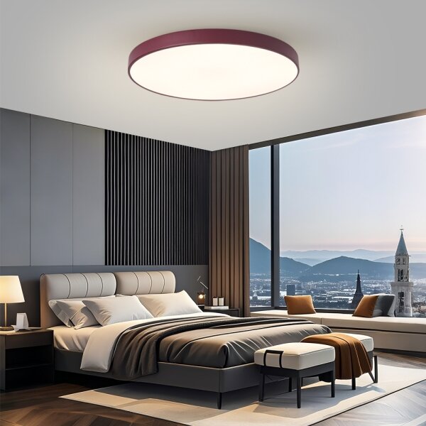 Brilagi - LED таванно осветително тяло POOL LED/100W/230V 3000/4000/6000K 80 cm бордо