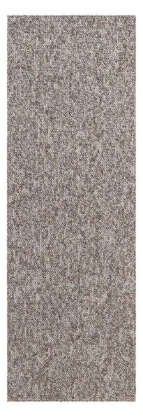 Сива пътека подходяща за пране 80x240 cm Rocco Taupe – Elle Decoration
