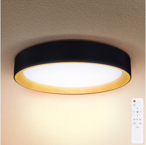Brilagi-LED Димируема лампа LARIOS LED/60W/230V 3000-6500K ø 49 см черен + д.у