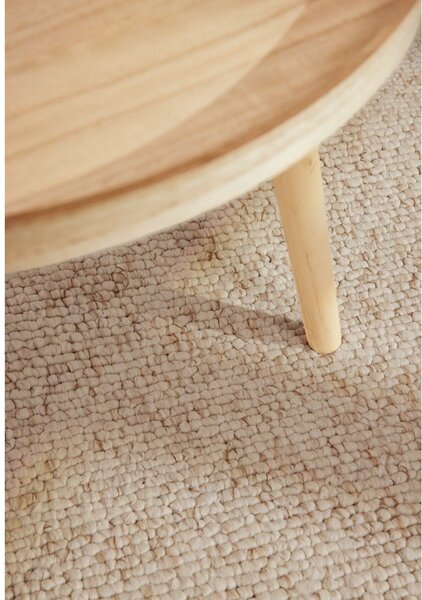 Кремава пътека подходяща за пране 80x240 cm Rocco Cream – Elle Decoration