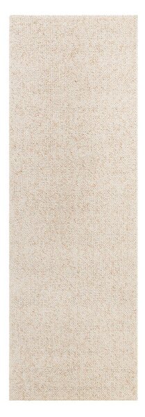 Кремава пътека подходяща за пране 80x240 cm Rocco Cream – Elle Decoration