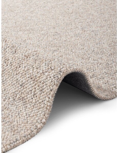 Сиво-кремава пътека подходяща за пране 80x240 cm Rocco Dark Cream – Elle Decoration