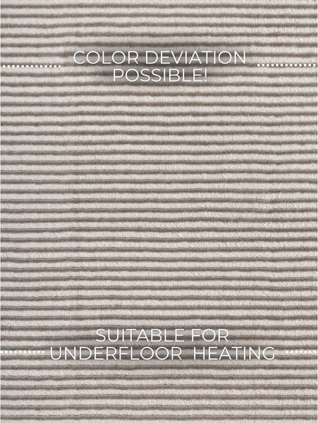 Сива и кремава пътека 80x240 cm Perles Dolomite – Elle Decoration