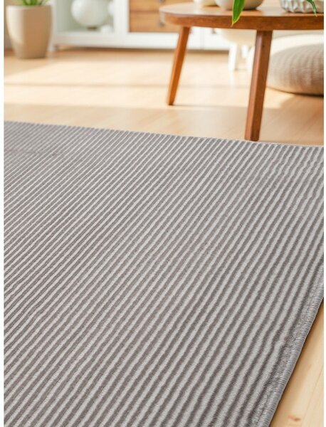 Сива и кремава пътека 80x240 cm Perles Dolomite – Elle Decoration