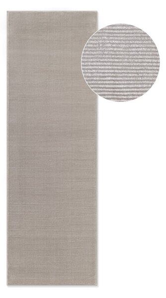 Сива и кремава пътека 80x240 cm Perles Dolomite – Elle Decoration