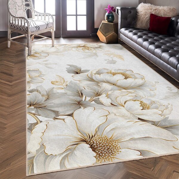 Кремава пътека подходяща за пране 80x200 cm Soft and Gentle – Mila Home