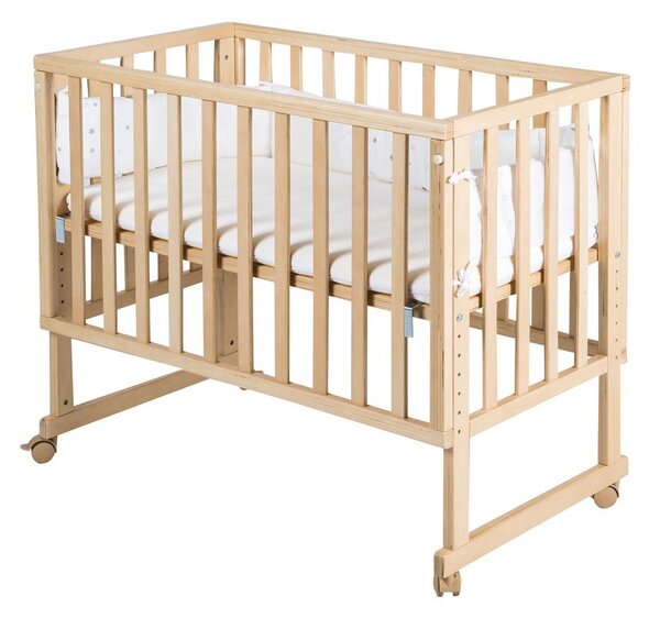 Детско креватче на колелца 90x45 cm естествено Star Magic – Roba