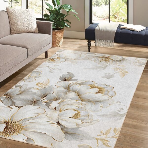 Кремава пътека подходяща за пране 80x200 cm Soft and Gentle – Mila Home