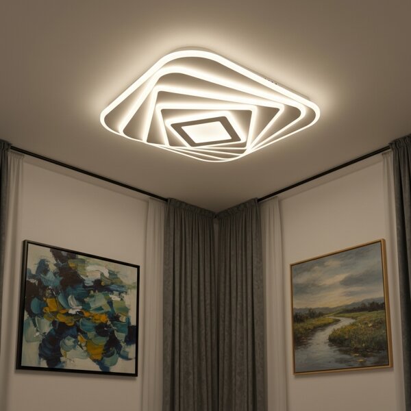 Brilagi - димируемо LED таванно осветително тяло MODERN LED/210W/230V 3000-6000K + дистанционно управление