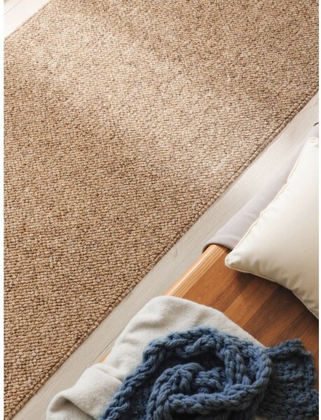 Светлокафява пътека подходяща за пране 80x240 cm Rocco Caramel – Elle Decoration
