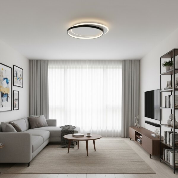 Brilagi - Димируемо LED таванно осветително тяло FLARE LED/48W/230V 3000/4000/6000K +ДУ