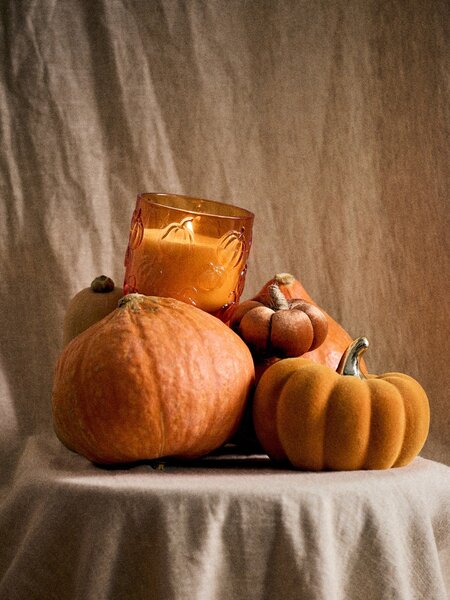 Sinsay - Стъклена ароматна свещ Pumpkin Harvest - мед