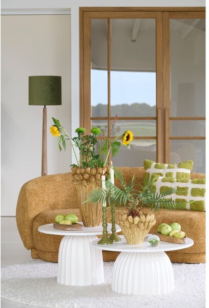 Метална кръгла странична масичка ø 60 cm Veglia – Light & Living