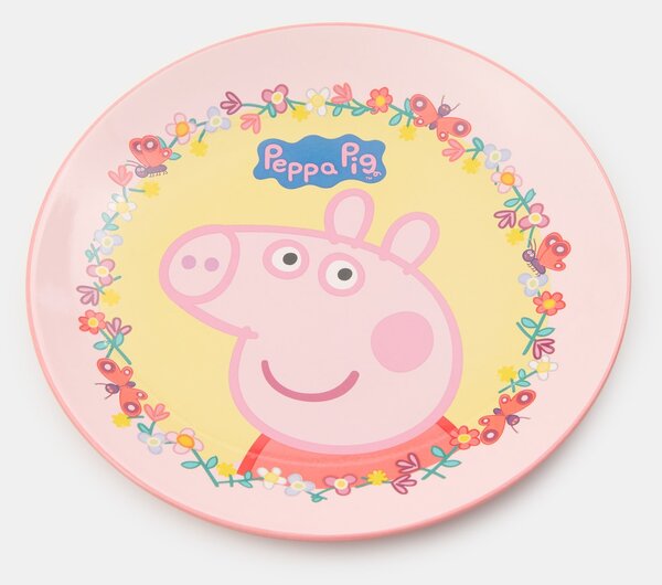 Sinsay - Керамична чиния с принт Peppa Pig - многоцветен