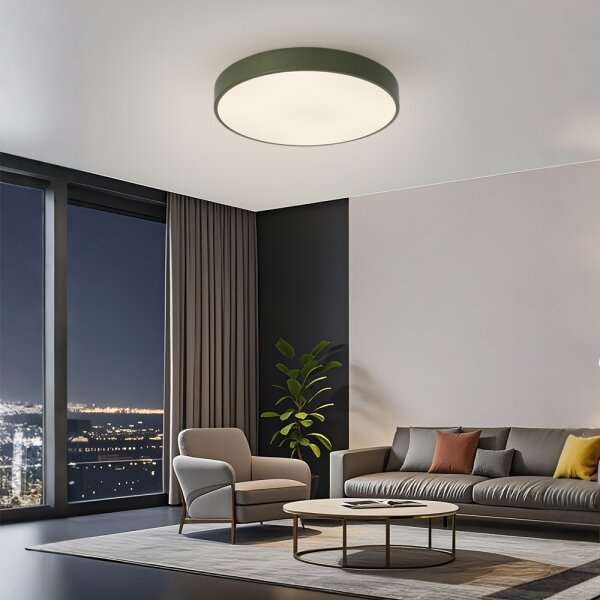 Brilagi - LED таванно осветително тяло POOL LED/60W/230V 3000/4000/6000K 50 см зелено