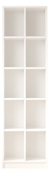 Библиотека, Otec, Pako World, бяла, 51x25x180 см