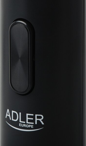 Електрически тирбушон Adler AD 4509, 20-24 мм, Нож за фолио, Черен