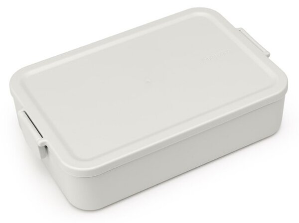 Кутия за храна Brabantia Make&Take 1006289, 2 л, Плътно затваряне, Без BPA, Светлосив