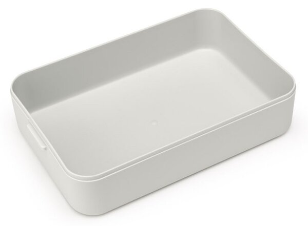 Кутия за храна Brabantia Make&Take 1006289, 2 л, Плътно затваряне, Без BPA, Светлосив