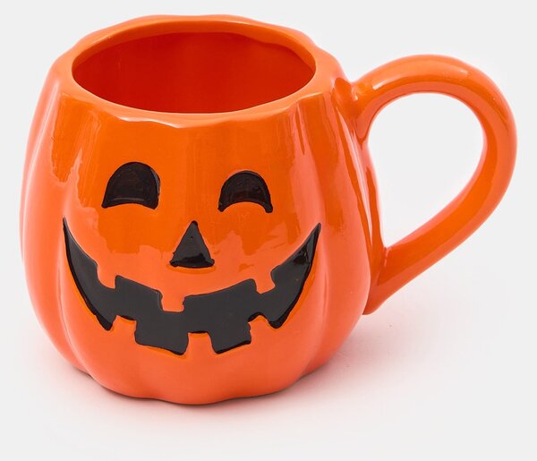 Sinsay - Голяма чаша за топли напитки Halloween - opaнжeв