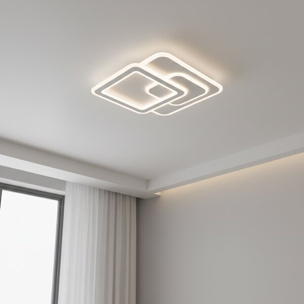 Brilagi - Димируемо LED таванно осветително тяло MODERN LED/80W/230V 3000-6000K + дистанционно управление